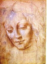 Haga click para ver la imagen ampliada drawing - head of a young woman.jpg